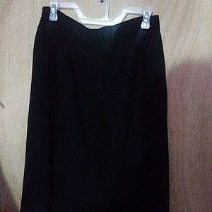 Black skirt